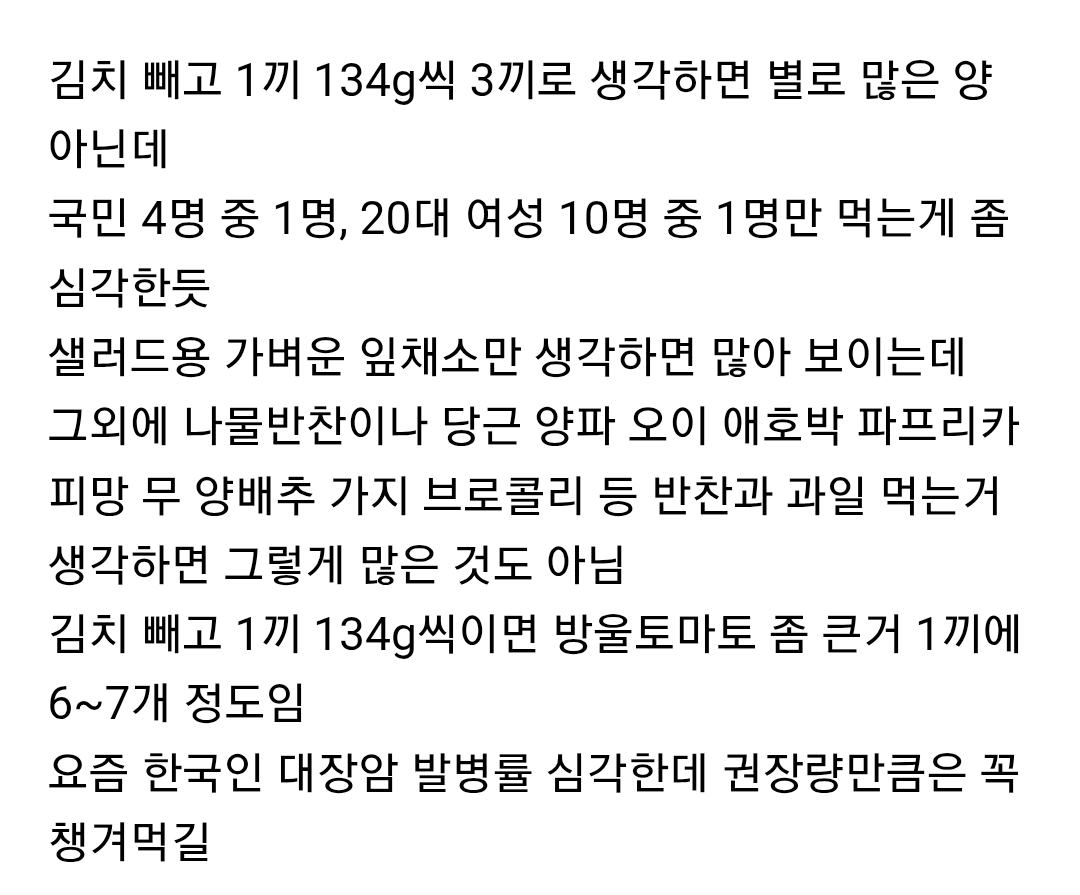 생각보다 기준 미달인 사람이 많다는 채소 과일 섭취 권장량3.png