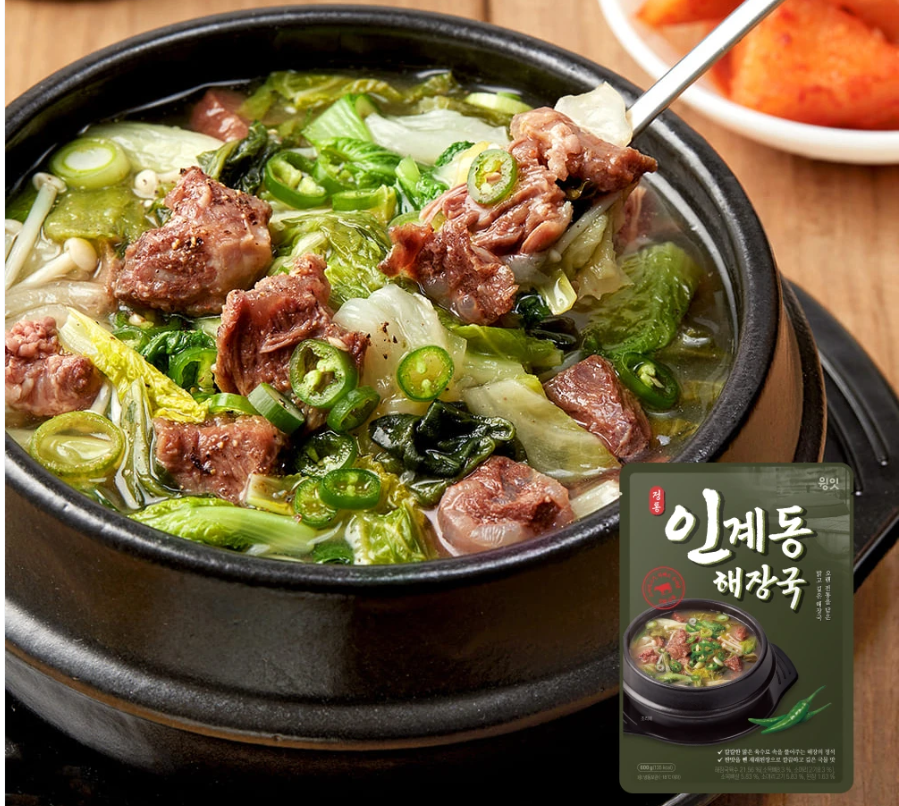 정통 인계동 해장국, 600g, 3개