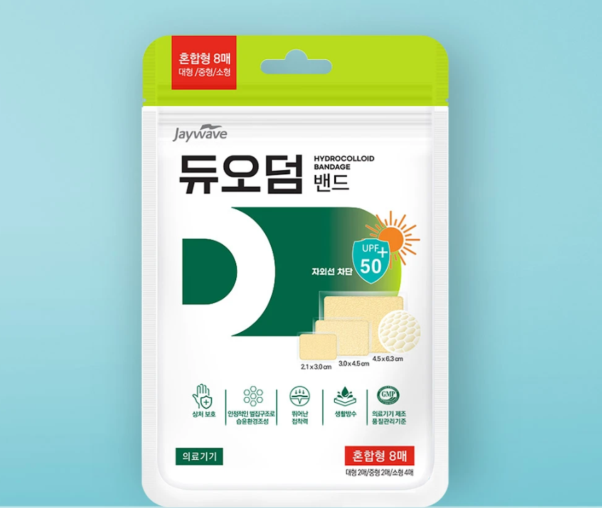 [토스쇼핑] 기간한정) 듀오덤 밴드, 혼합형, 8매입, 1개