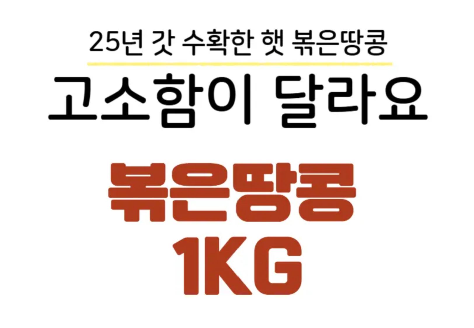 하루특가) 볶은 땅콩, 24/28, 1kg