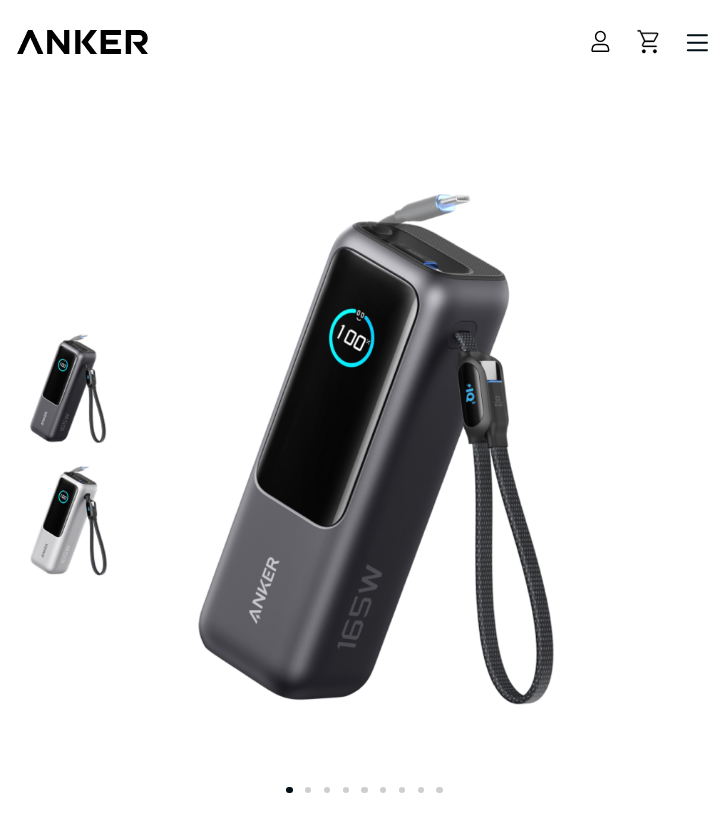 [공홈] 앤커 랩탑 파워뱅크 25000mAh 165W 보조배터리