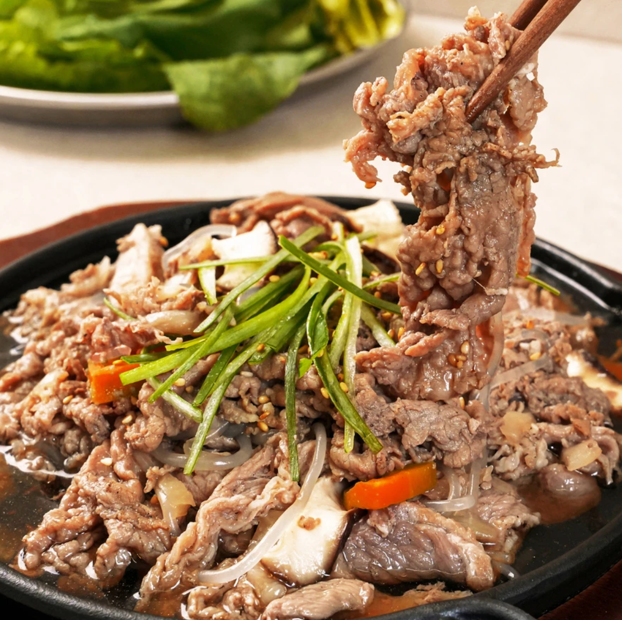 00시종료) 소노정 국내산  등심불고기, 500g, 3팩 1.5kg 특가!
