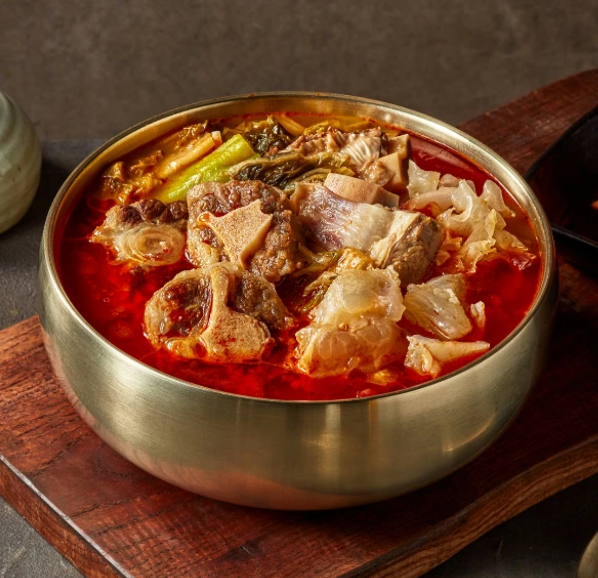 00시종료)더 진한 얼큰 우거지 소한마리탕, 600g, 3개