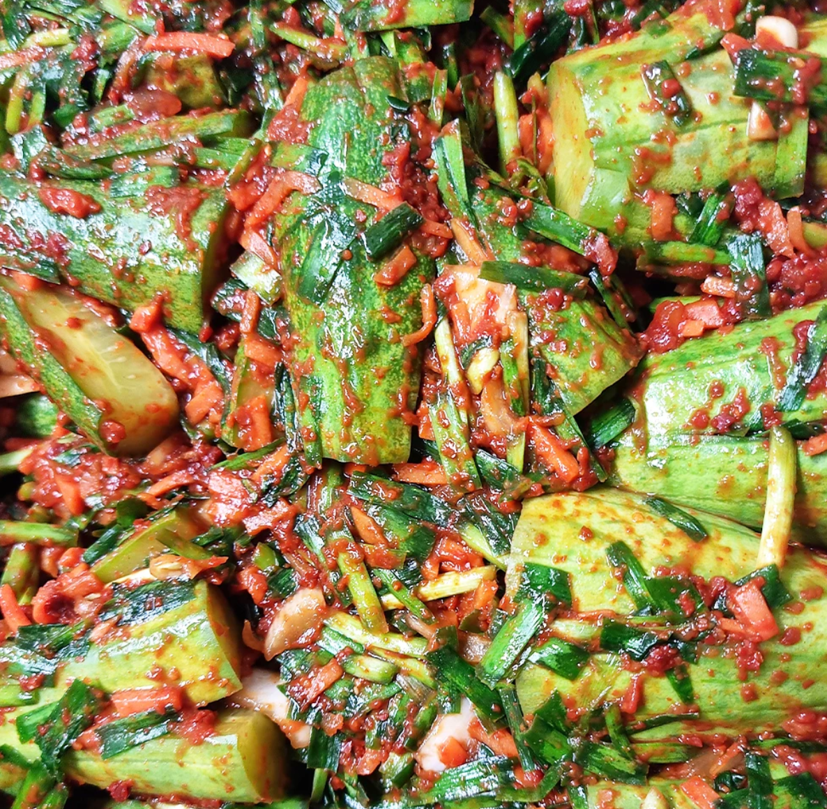 00시특가) 엠픽 오이부추김치, 2kg, 1박스