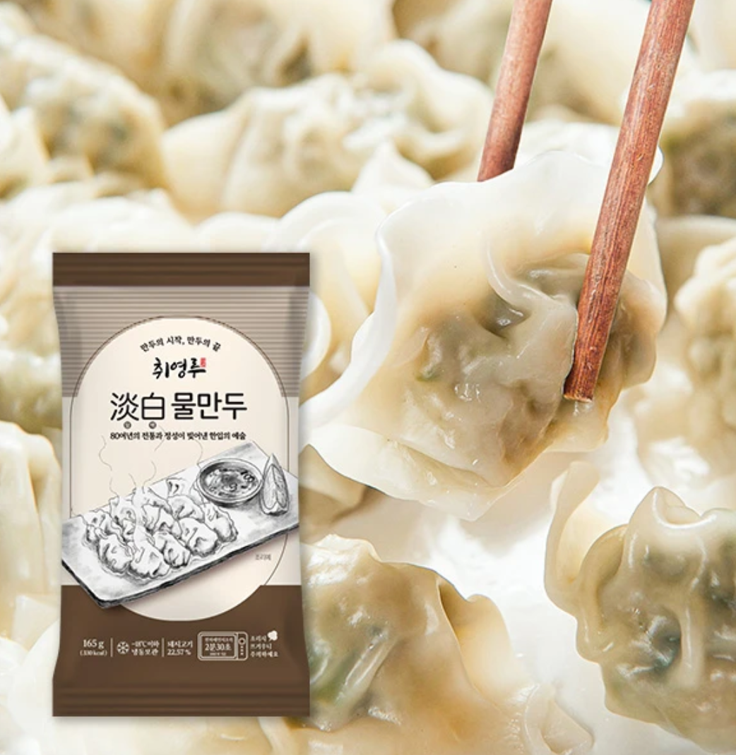 토스pick) 1945년 시작된 취영루 담백 물만두, 165g, 10개