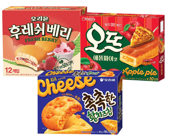 [오늘의집] 촉촉한황치즈칩 +오뜨 애플파이+ 후레쉬베리