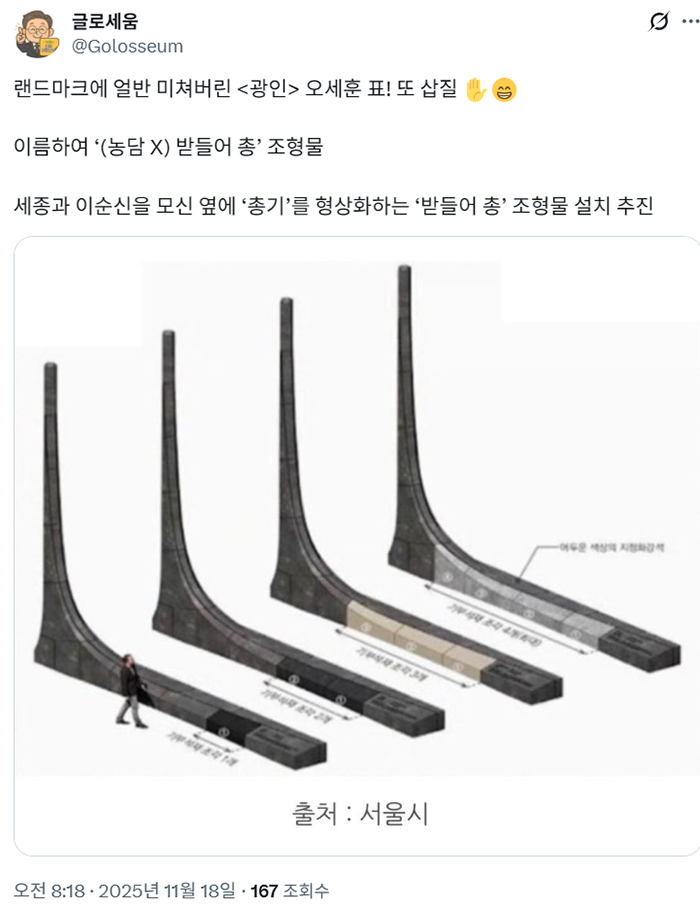 251118 오세훈 받들어 총 조형물.png